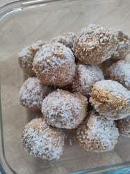 No bake coconut balls